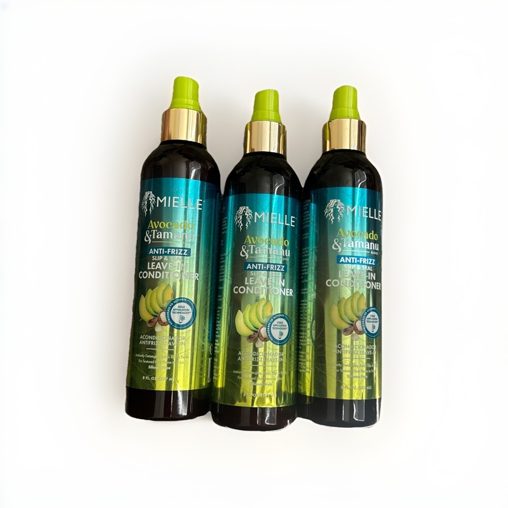 Mielle Organics Avocado & Tamanu Leave In Conditioner 8 oz 3 pk (No cap)